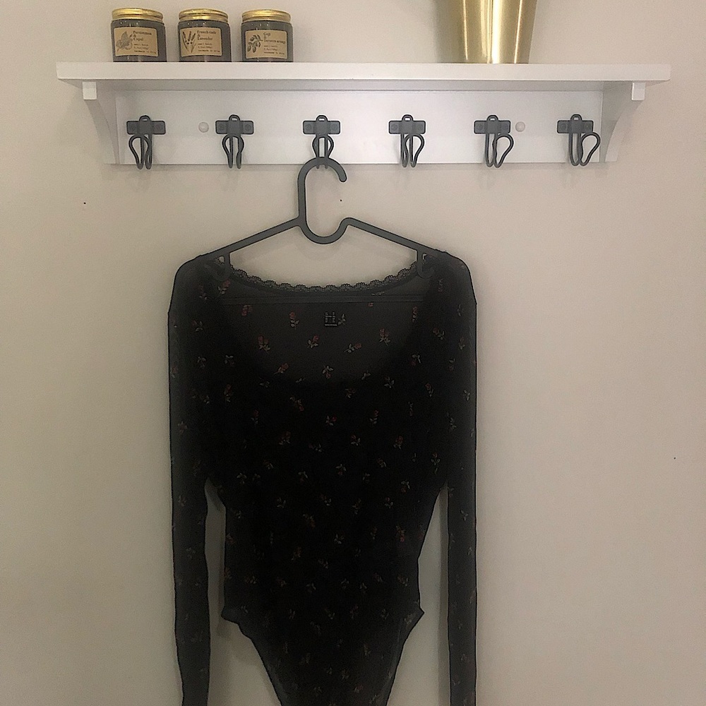 Sheer Black Body Suit
